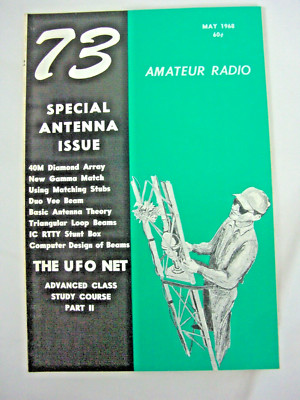 73 Magazine Special Antenna Issue Amateur Radio May 1968 | eBay