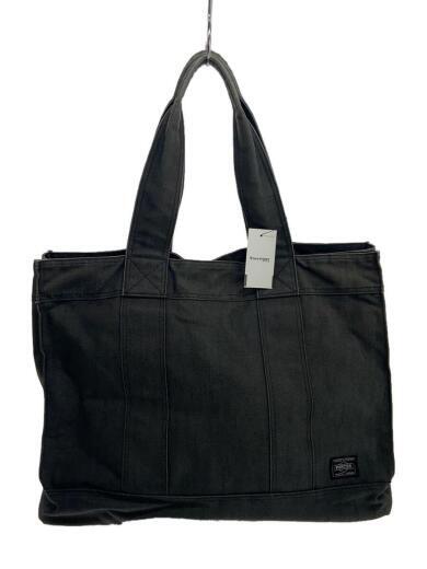 Yoshida PORTER SMOKY Tote Bag (L) Tote Bag Cotton Gray Solid 592