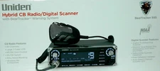 Uniden BEARTRACKER 885 CB Radio + Digital Scanner Hybrid All in One- Brand NEW
