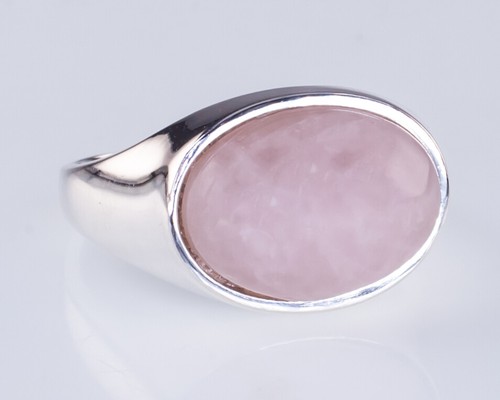 Cellini Plata de Ley Rosa Anillo con Tamaño 8 | eBay