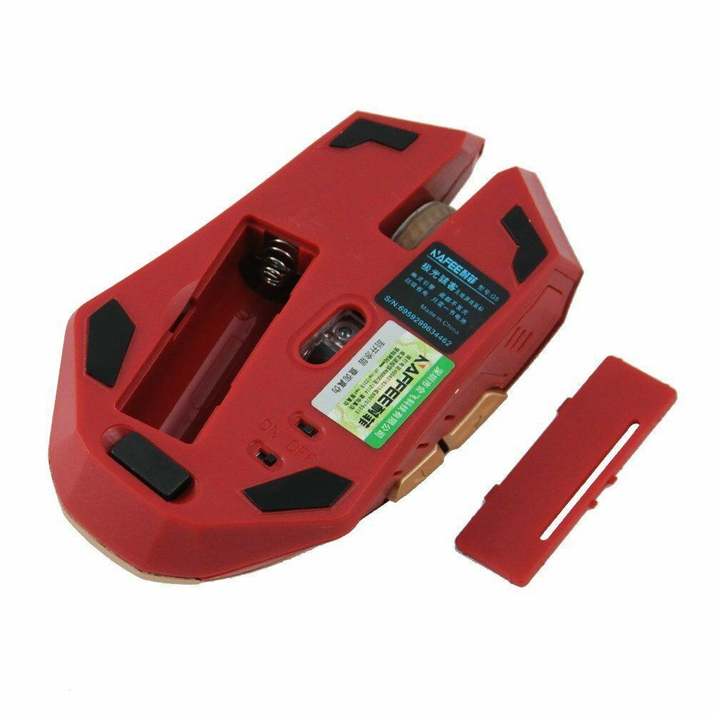 S.H.Figuarts アイアンマン マーク2 ZX-578 GOLD Iron Man Wireless USB Optical Gaming Mouse Free