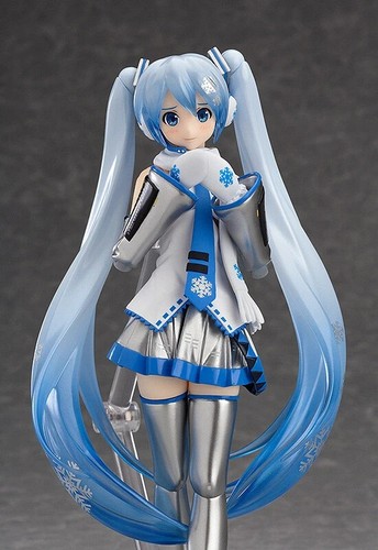 Figma EX-016 Snow Miku (Character Vocal Series 01: Hatsune Miku) Max Factory - Picture 5 of 6