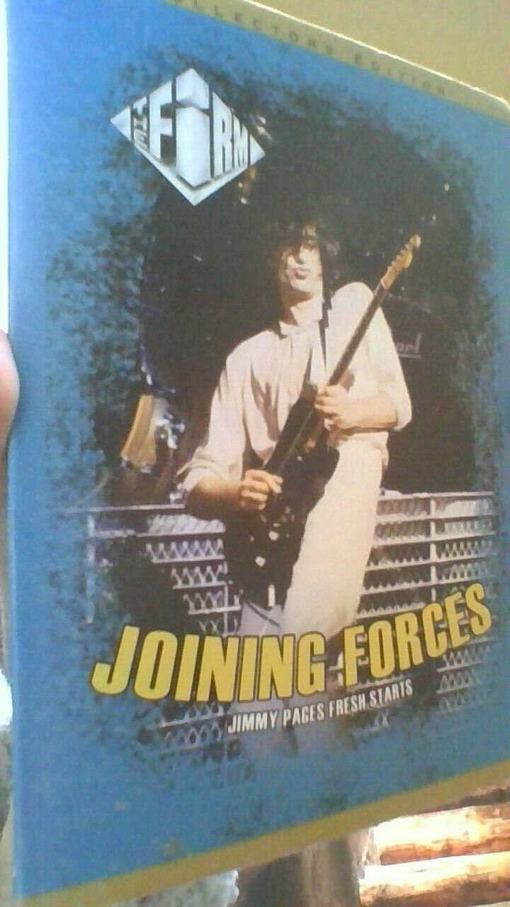 Jimmy Page - Joining Forces DVD - Hammersmith Odeon 1984 - Collector's ...