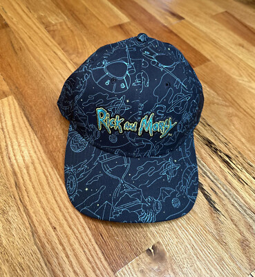 Rick & Morty Adjustable Snapback Har Cap Adult Swim