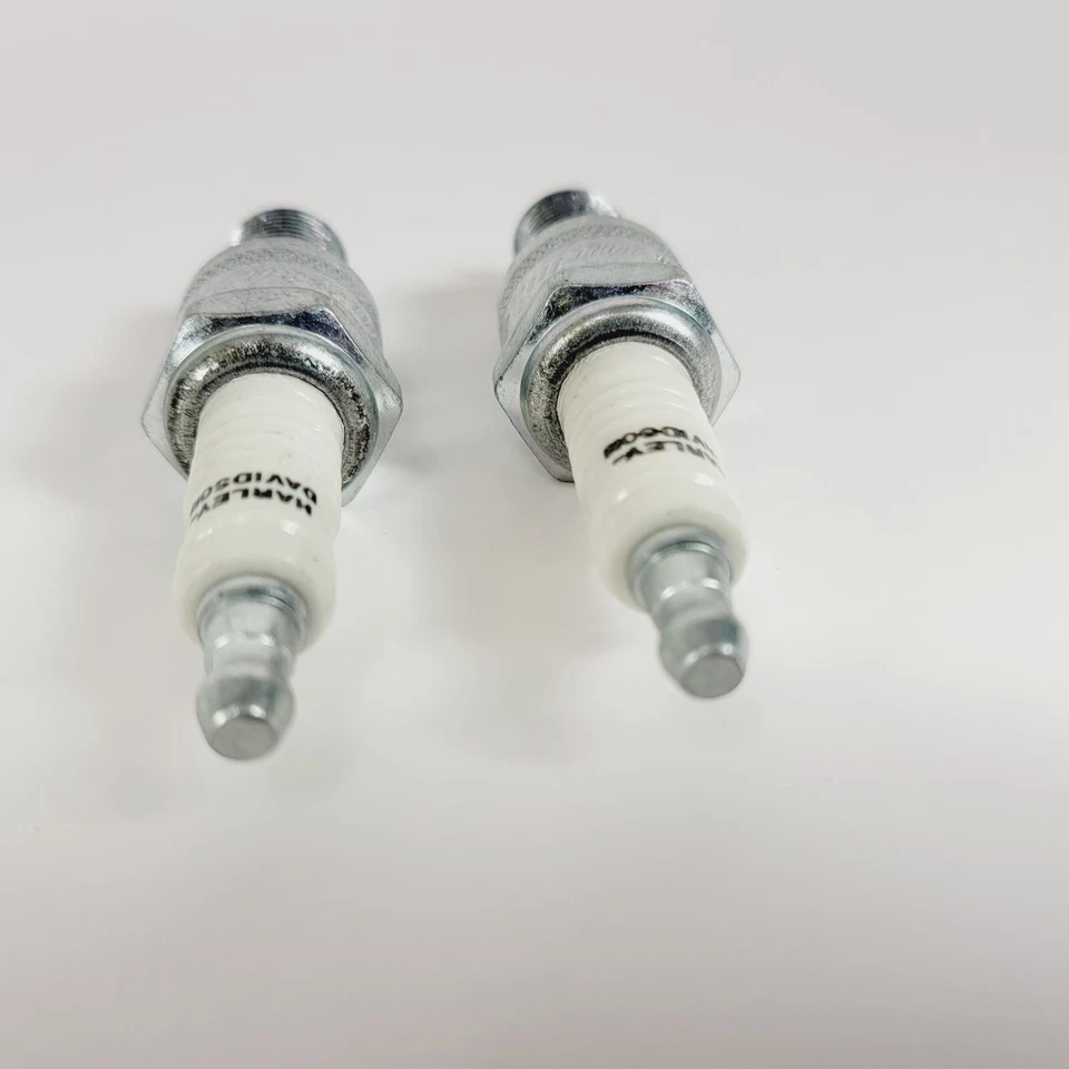 Harley Davidson OEM 78-99 Shovel Head & Evo Spark Plugs 5R6A  32342-04 - Image 4 of 4