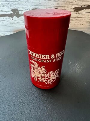 Vintage Currier & Ives Deodorant Stick 1965 Very Rare!
