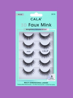 3D Faux Mink Lashes: Pixie (5 Pack) / Free Gift W/ Purchase Of 4 Or More