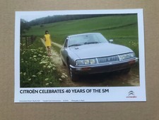 Citroen SM Press Photograph - 'Citroen celebrates 40 years of the SM'