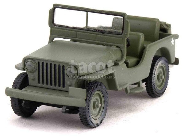 Willys Jeep CJ-2A MilitäR 1949 - Greenlight 1/43-image