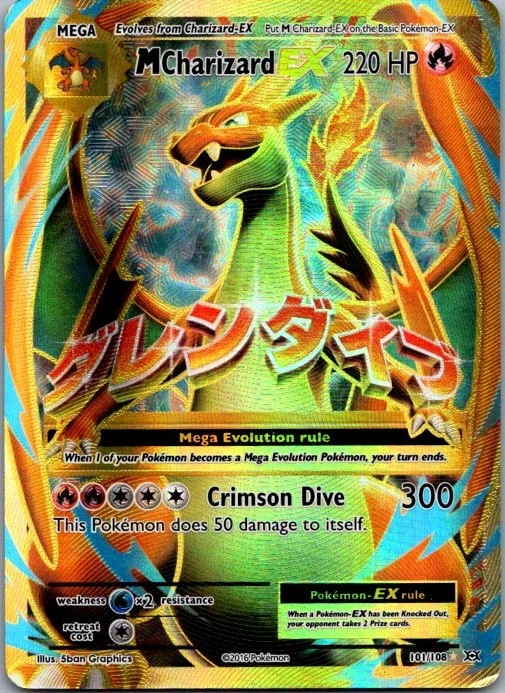 Charizard Pokémon TCG XY Individual Collectible Card Game Cards