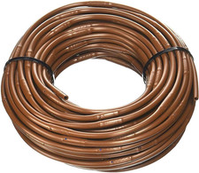 (100' Ft Roll) - USA Made - 1/4-Inch X Irrigation/Hydroponics Dripline with 6-In