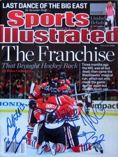 Dan Carcillo - Blackhawks - Autographed Sports Illustrated - 3/18/13 Regional