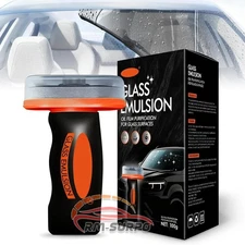 Automotive Car Glass Oil Film Remover – Windshield Cleaner Brush,Water Repellent