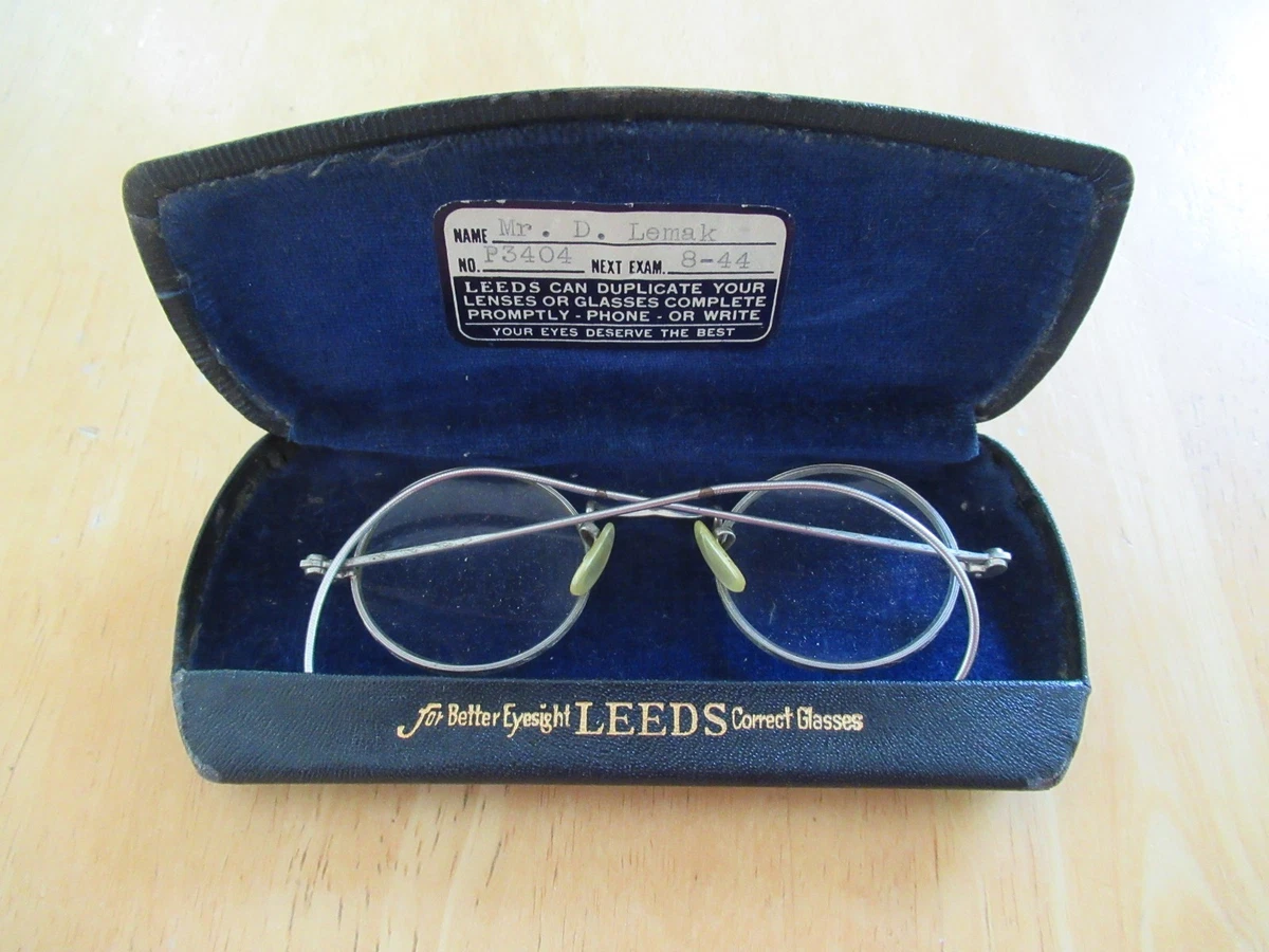 银色圆形1900s 十年复古眼镜| eBay