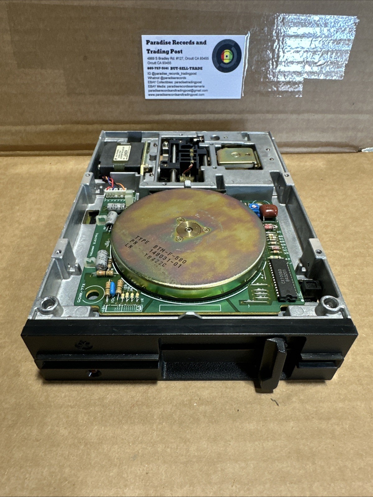 5.25" Floppy Drive Type BTM-F-580 Unknown Storage Untested USA