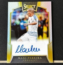Maxi Pereira 2016-17 Panini Select Signatures Auto Silver Prizm 100/199 #S-MP