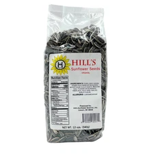 Full Salt Sunflower Seeds | 12 oz | Hill's Sunflower Seeds