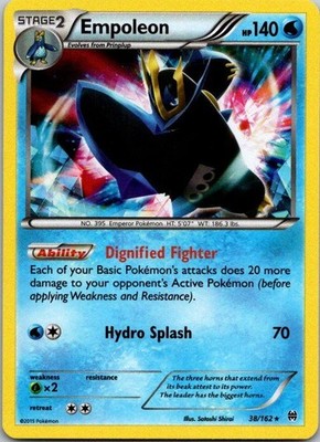 Empoleo 38/162 Holo Rare XY - BREAKthrough LP