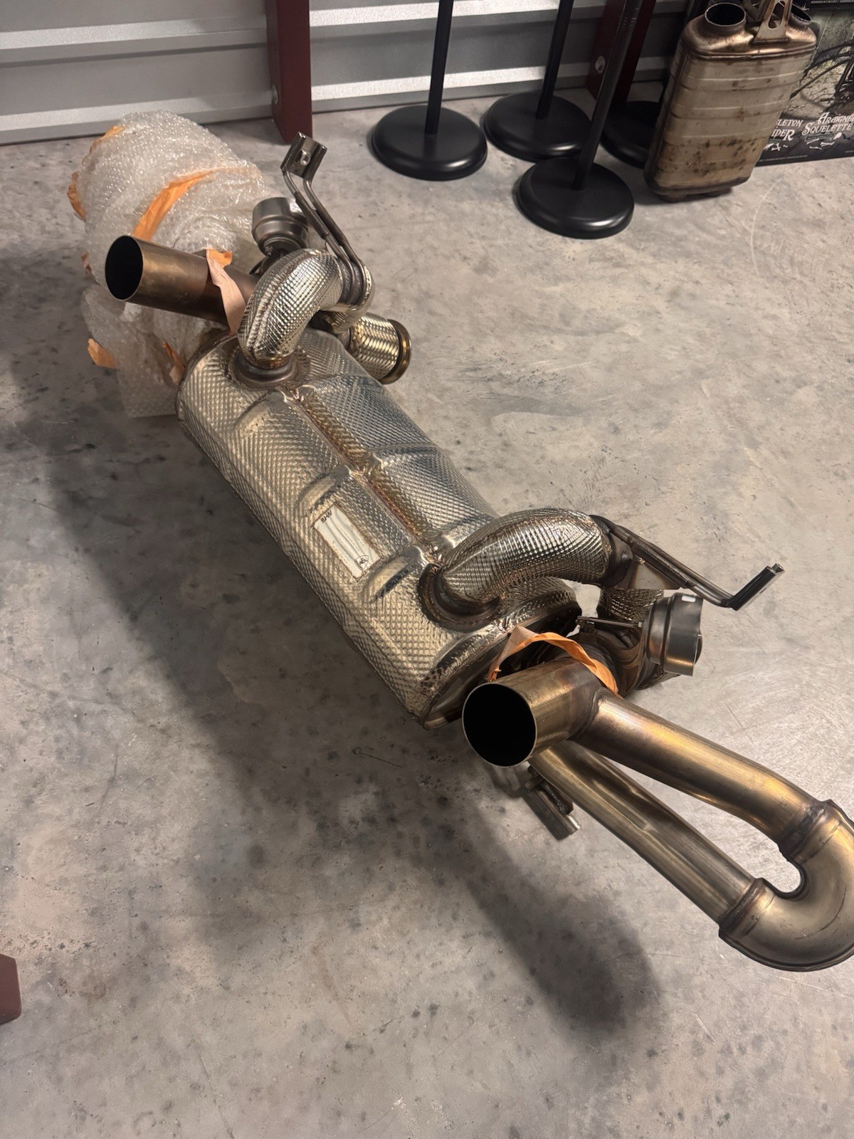 Lamborghini Huracan EVO Rear Exhaust system