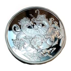 2018 ICE HYDRA, Rare Elements Foundry Collection, 1oz .999 Fine Silver, w/COA