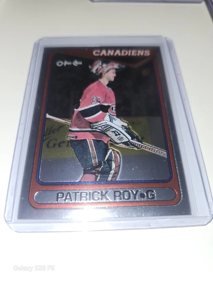 Patrick Roy Insert Card Lot Of 7 - Topps Chrome Reprints, UD Jersey Relic, BAP - Image 3 of 4