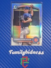 Jaxon Wiggins  RC 2025 1st Bowman Draft Refractor Rookie #BDC-173 Chicago Cubs