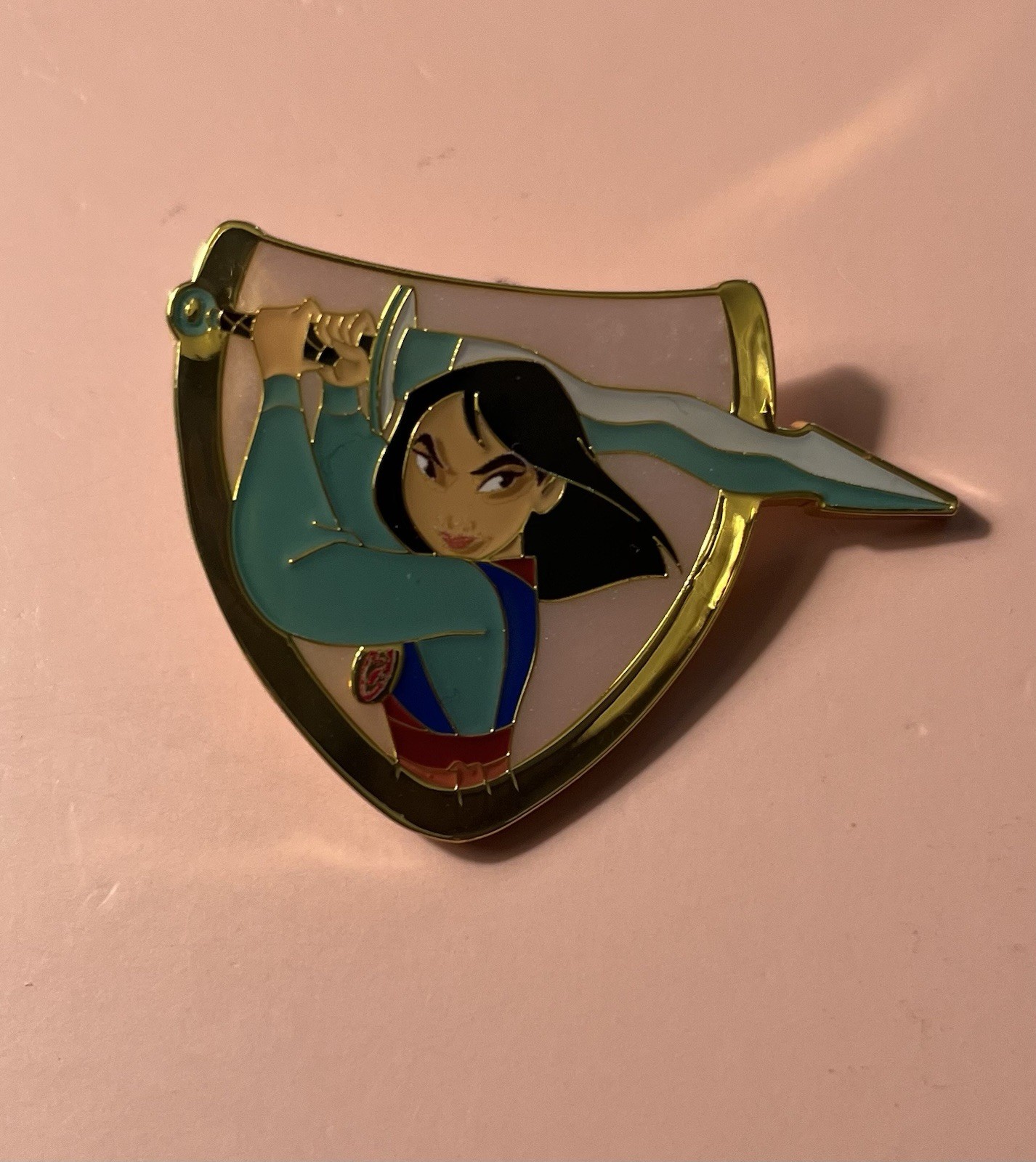 Loungefly Disney Mulan Characters Flower Puzzle Blind Box Enamel Pin Mulan