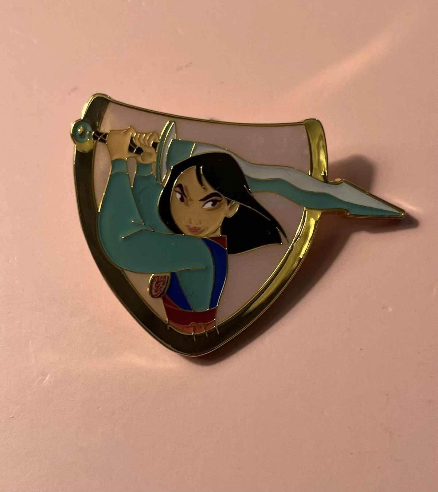 Loungefly Disney Mulan Characters Flower Puzzle Blind Box Enamel Pin Mulan