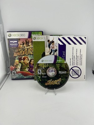 Kinect Adventures Microsoft Xbox 360 Game CIB with Manual Calibration Card