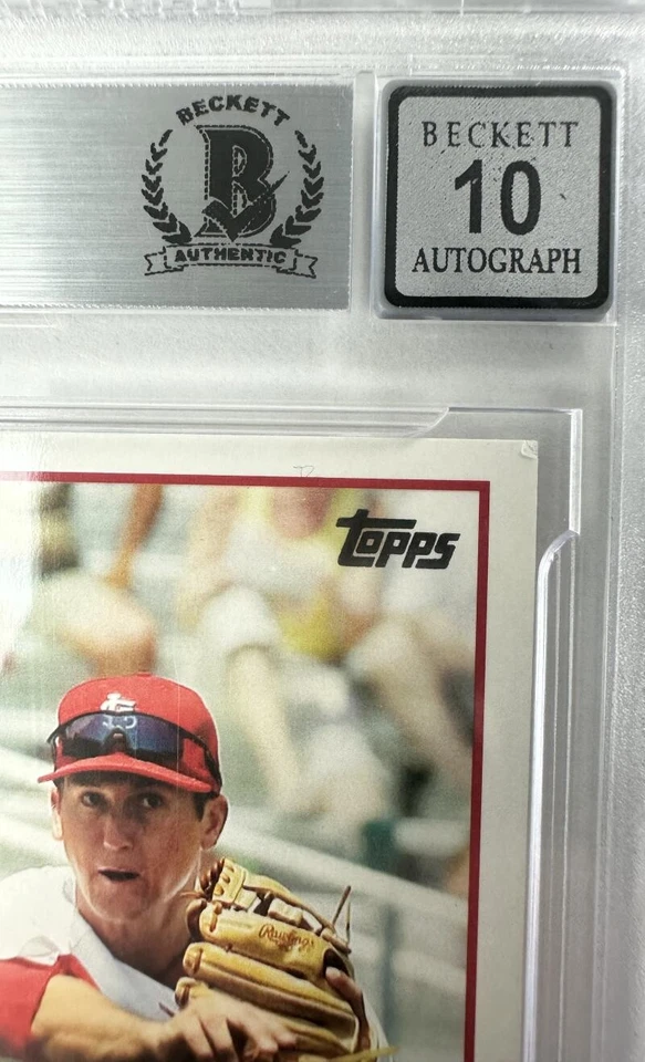 DAVID FREESE SIGNED 2009 TOPPS ROOKIE RC CARD AUTOGRAPH ST. LOUIS CARDINALS BAS  - Image 2 of 3