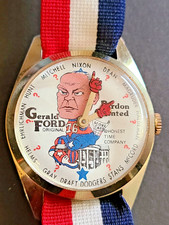 Political President Gerald Ford Pardon Granted Watch, Animated, Windup, Runs