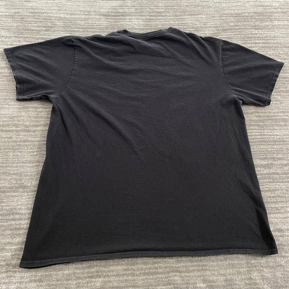 Camiseta masculina AC/DC Highway to Hell XL preta gráfica banda de rock camiseta concerto - Imagem 2 de 4