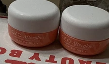 2x SUNDAY RILEY CEO Afterglow Vitamin C Cream .5oz 15g Mini. NEW A