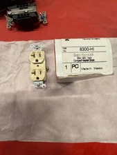 Blow then sale 8300HI Duplex Receptacle Hospital Grade 20A IVORY