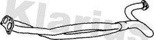 Klarius Front Exhaust Pipe For Ford Peugeot Partner Transit