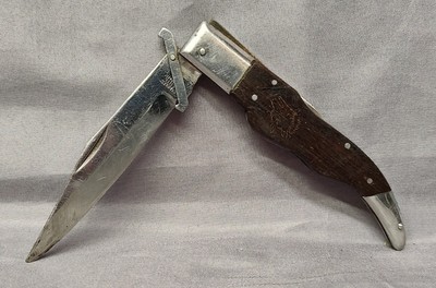VTG. Wolf Swing Guard Single Blade Pocketknife 4'' Blade