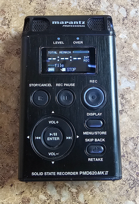 Marantz Professional PMD620 MKII Portable Stereo Flash Recorder