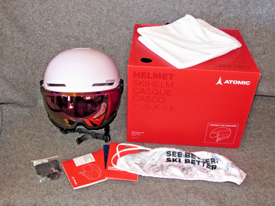  2026 NEW Atomic Savor Amid Visor HD ski snowboard helmet size MED (55-59) NEW~