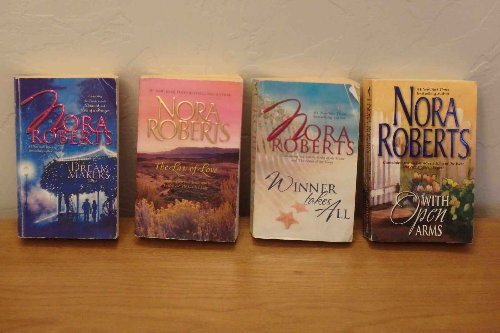 Nora Roberts Two in One Novels ~ Lot of 4 Paperbacks ~ See Description for Title