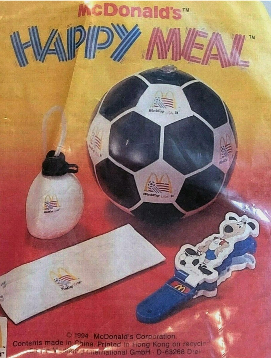 World Cup 1994 USA McDonalds Happy Meal Toys Rare Set of 4 | eBay