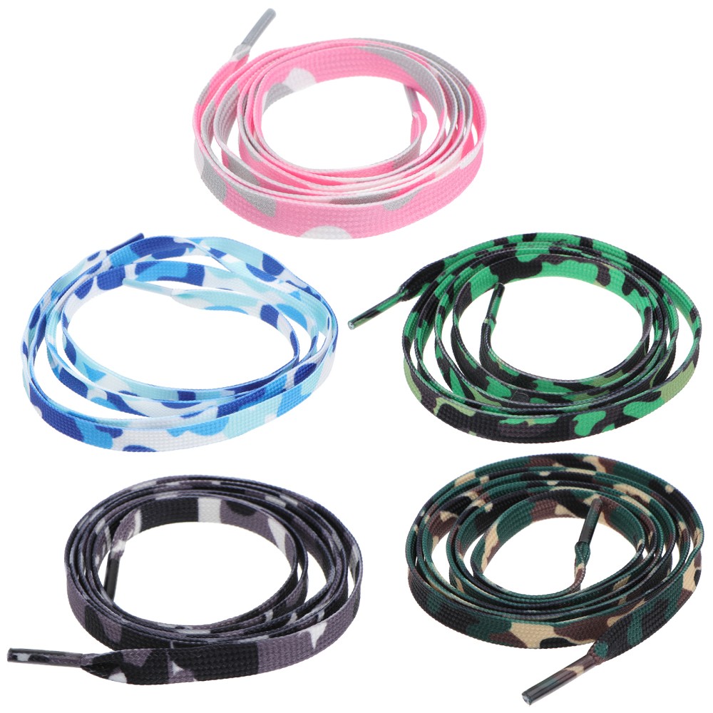 APL 5 pezzi lacci sfumati arcobaleno lacci scarpe lacci colorati