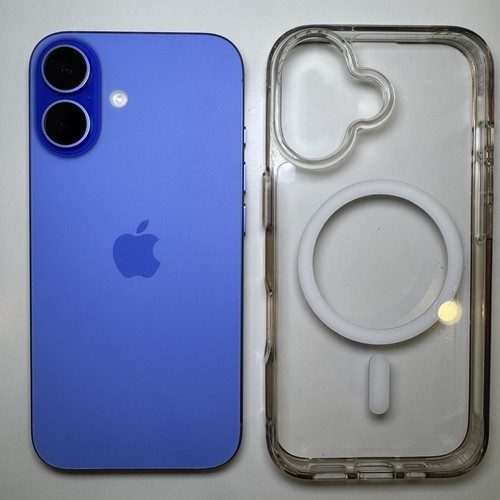 Apple iPhone 16 (Ultramarine) — 128 GB — For Parts Only, As Is, Read Description