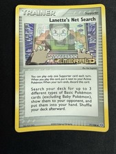 Lanette's Net Search 77/106 Ex Emerald Reverse Holo Stamped on eBay