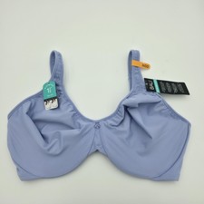 Bali Minimizer Bra Womens 36DD Purple Lace Underwire Full Coverage DF3385 NWT