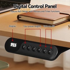 Artiss L-Shape Electric Standing Desk Sit Stand Up Height Adjustable Motorised — image 4
