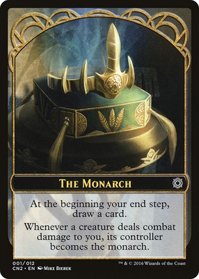 The Monarch [Conspiracy: Take the Crown Tokens] Magic MTG