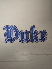 Duke Mascot Sport 5.75 inch Iron on Embroidered Applique Patch
