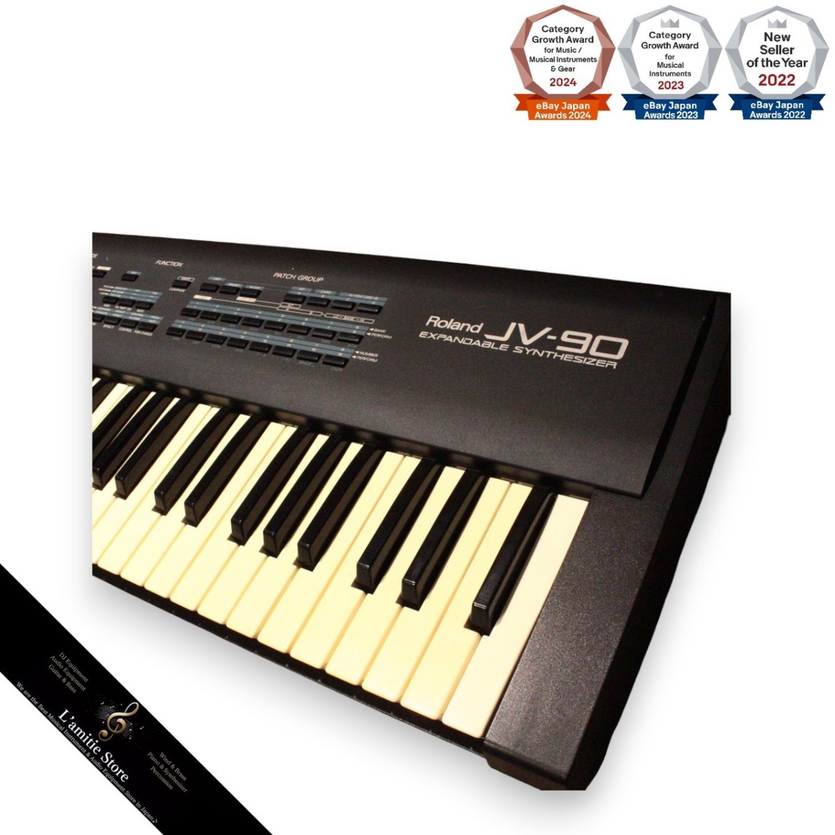 Roland JV-90 シンセサイザー Roland Jv-90 76key Expandable Synthesizer Tested Working for sale