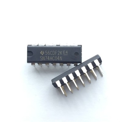 10PCS New Integrated Circuit ICs SN74HC04N 74HC04 DIP-14 Package Six Inverters *