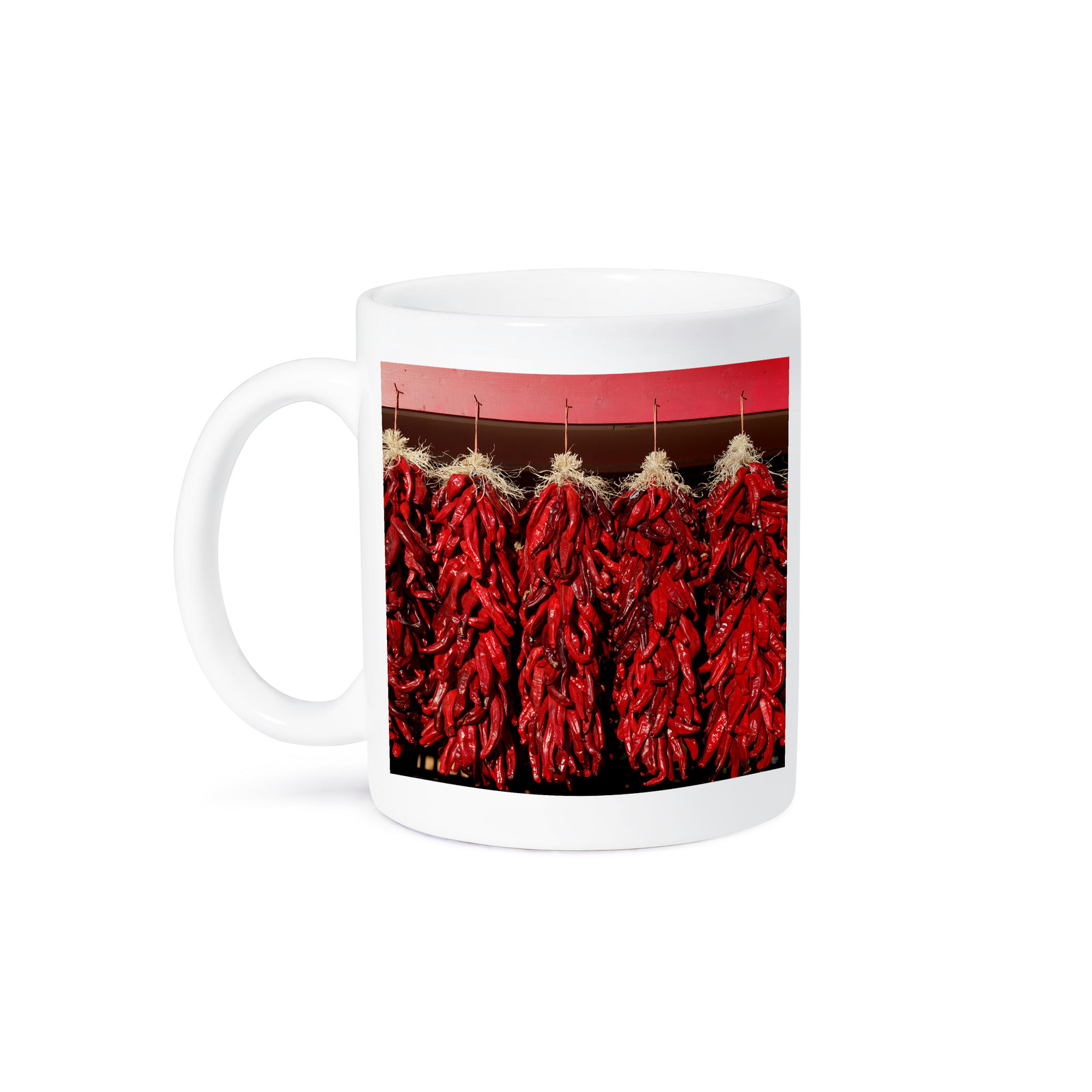 Sun-Dried Chili Peppers New Mexico Ceramic Mug
